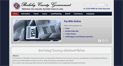 Desktop Screenshot of berkeleycountysc.gov